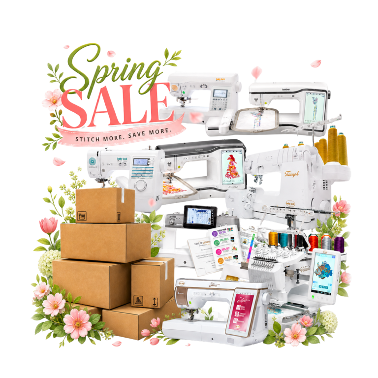 sewing machines, vacuum cleaners, embroidery machines longarm quilting machines sergers