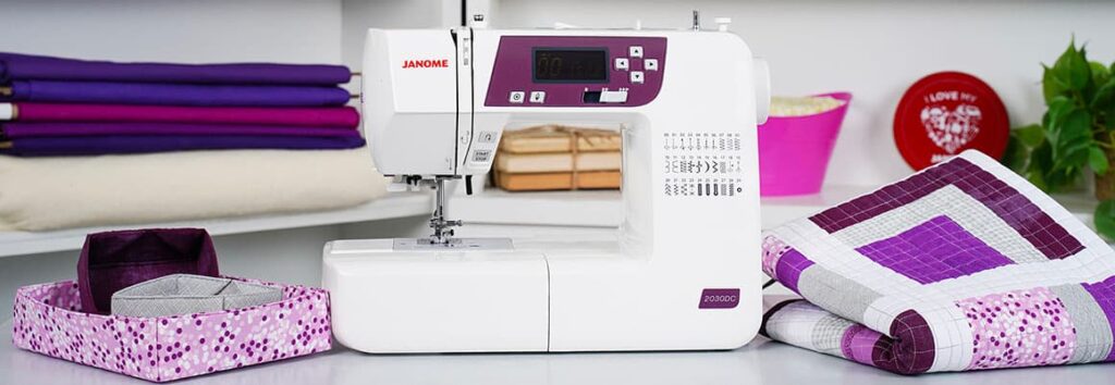 Janome 2030DCG computerized sewing machine for reliable sewing performance
