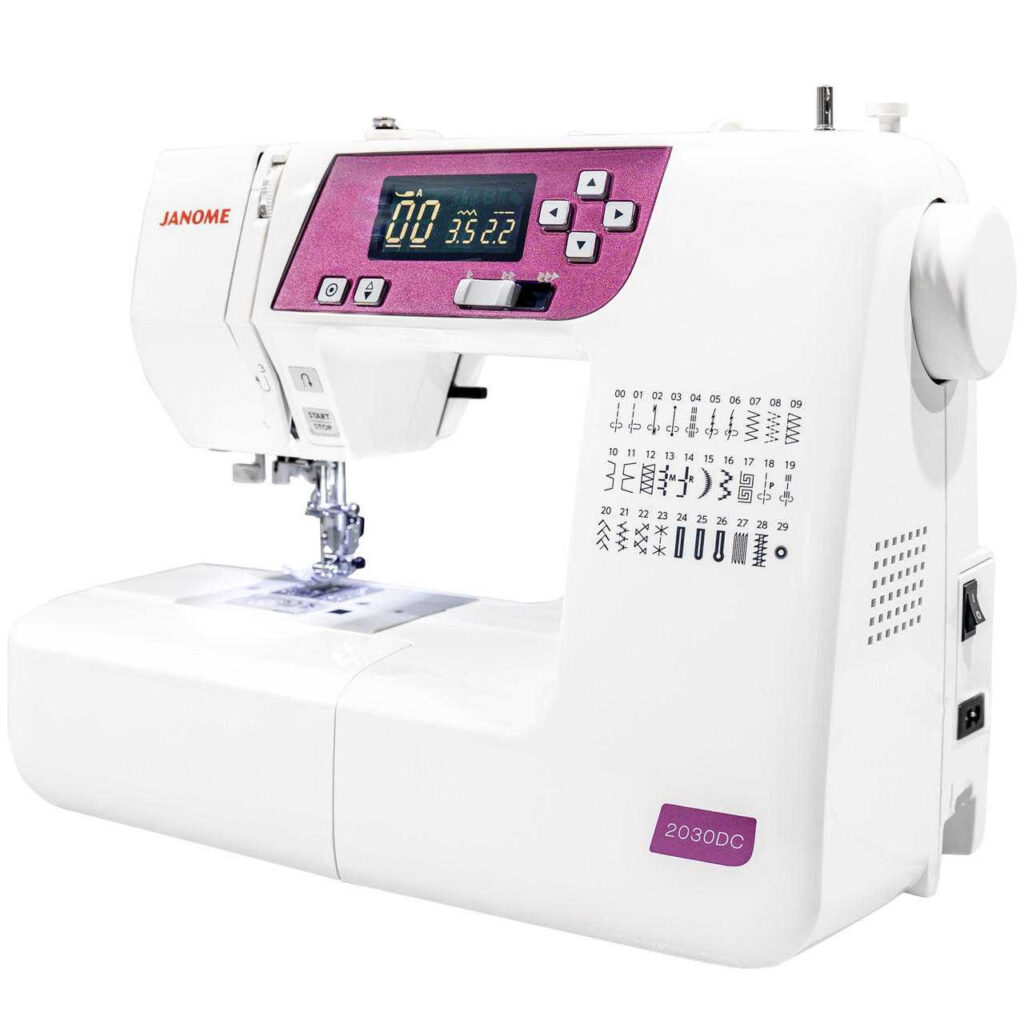 Janome 2030DCG works for everyday sewing machine operation smoothly