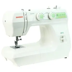 Janome 2212 sewing machine includes durable internal sewing machine components
