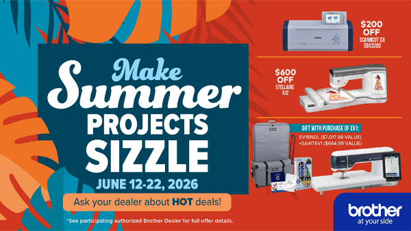 Brother summer sale 2026