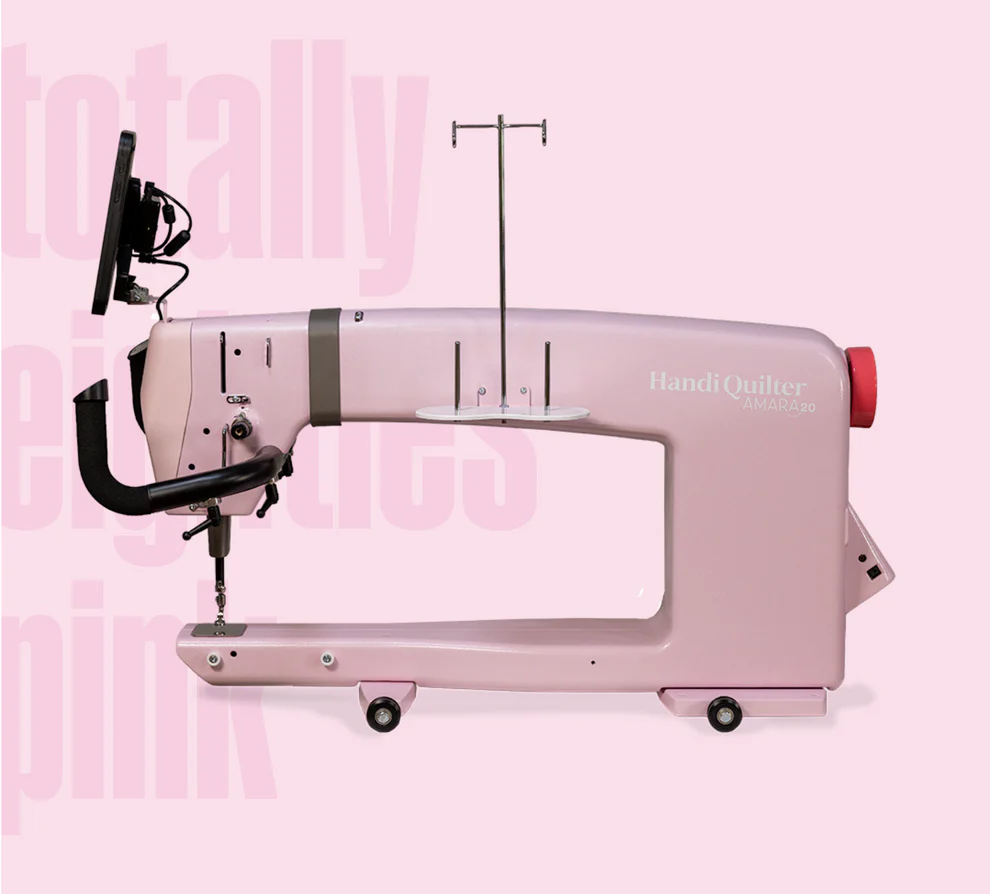 Handi Quilter Limited Edition Totally Eighties Pink Amara 20 includes performance