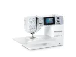 BERNINA 495 Liberty Edition sewing machine with bright LED lighting installed today