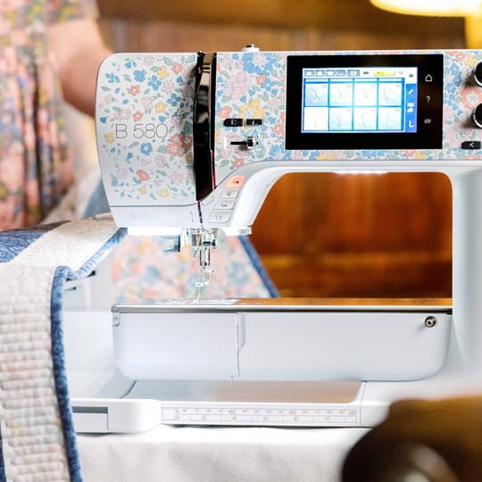 BERNINA 580 Liberty Edition for sale advanced sewing embroidery machine available today
