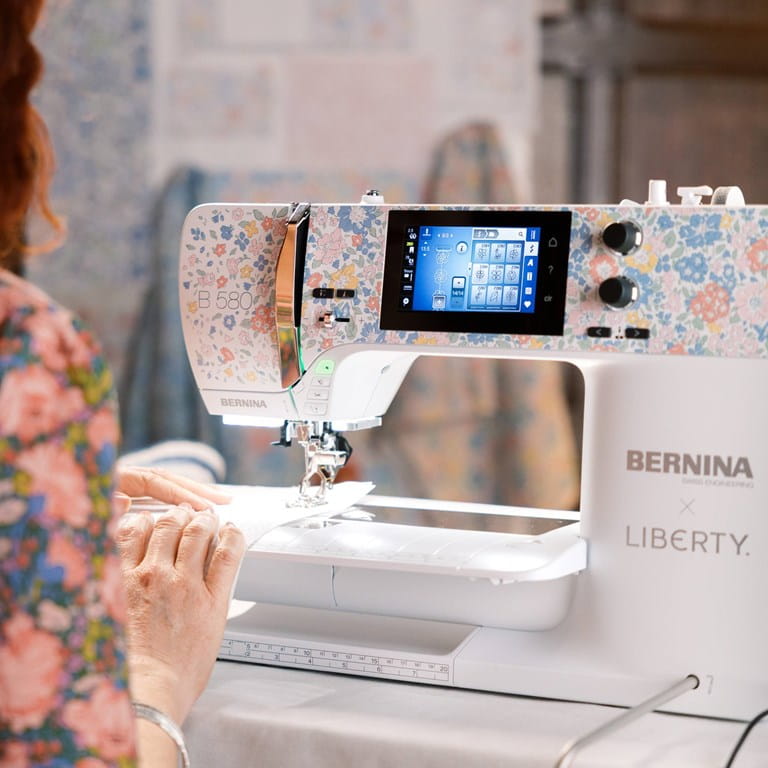 BERNINA 580 Liberty Edition for sale premium quilting sewing technology today available