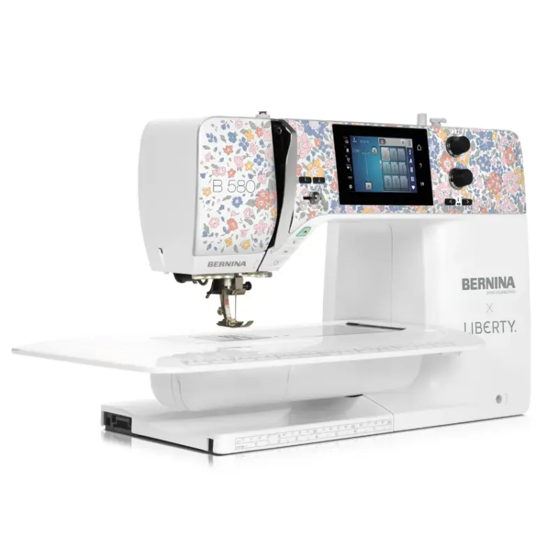 BERNINA 580 Liberty Edition perfect for creative sewing applications every single day