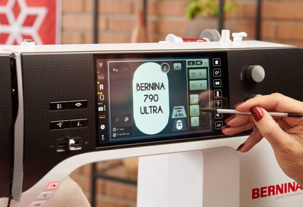 BERNINA 790 ULTRA offers exceptional embroidery quality with beautiful design results always