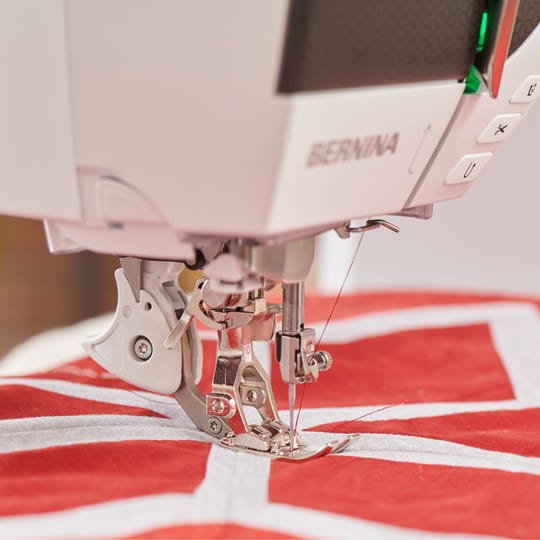 BERNINA 790 ULTRA offers smooth fabric feeding for consistent stitch quality always