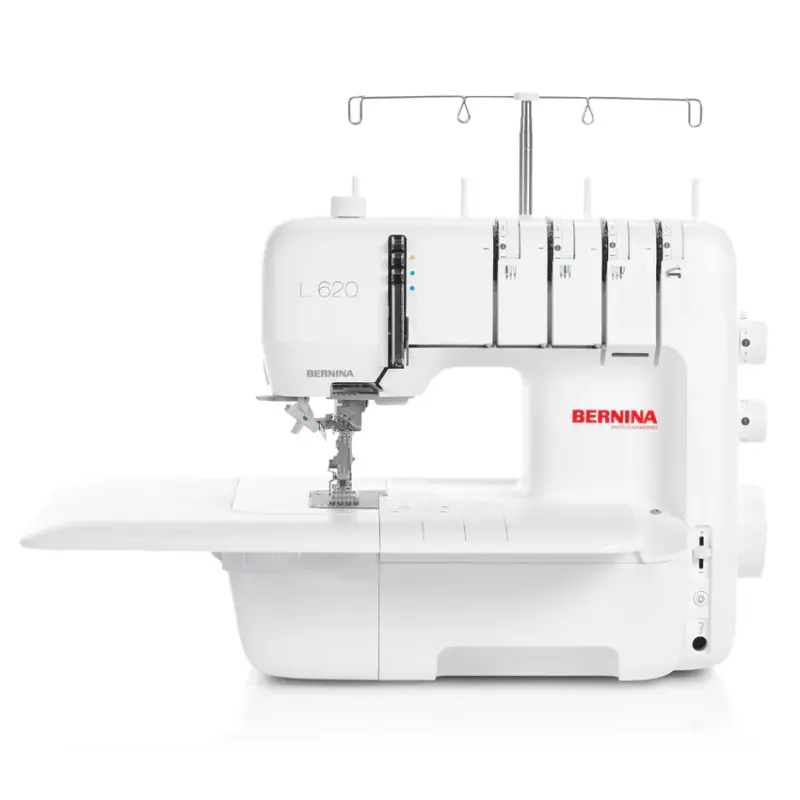 BERNINA L 620 Coverstitch includes automatic needle threading system for convenience today
