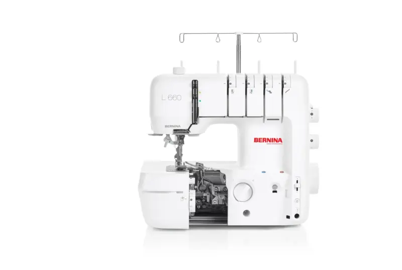 BERNINA L 660 Overlock perfect for decorative overlock stitching techniques today