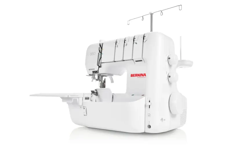 BERNINA L 660 Overlock perfect for knit fabric sewing applications daily