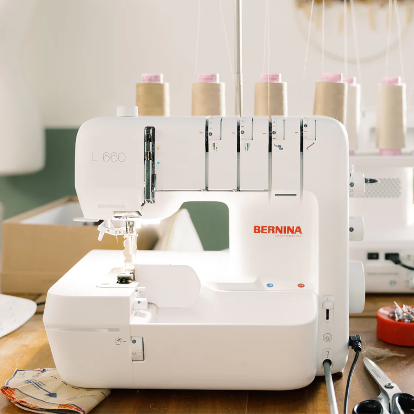 BERNINA L 660 Overlock for sale premium garment finishing machine today