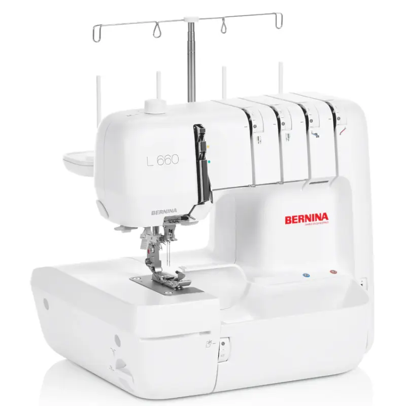 BERNINA L 660 Overlock with micro thread control technology installed today