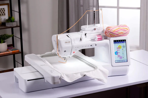 Baby Lock Luna machine perfect for professional embroidery enthusiasts every single day