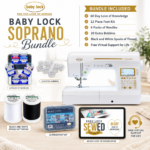 Baby Lock Soprano sewing machine bonus bundle