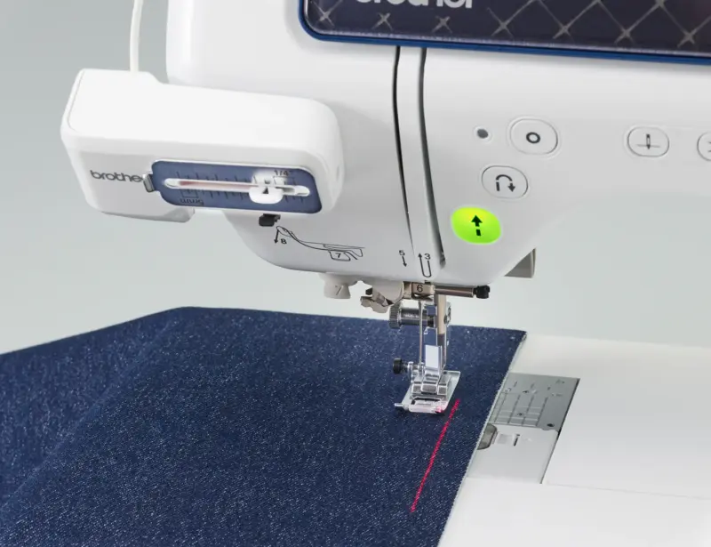 Brother Expedition BX1 sewing embroidery machine with programmable sewing functions included today available