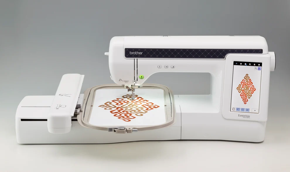 Brother Expedition BX1e embroidery only machine perfect for business embroidery production today