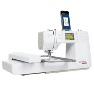 bernette 59 sewing embroidery machine with spacious sewing area available today